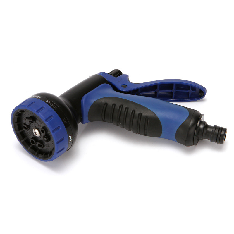 Duș de grădină cu presiune înaltă, duză multifuncțională, cu conectare rapidă, model 010, din plastic, pentru udarea grădinii și spălarea mașinii.