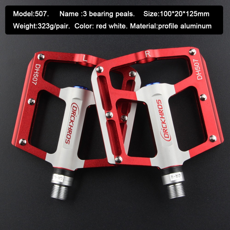 Pedala za bicikl od aluminijske legure s ležajevima za brdski bicikl DH507 DRCK HROS