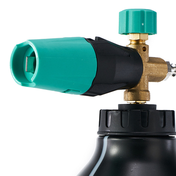 Visokotlačni pjenasti pištolj za pranje automobila — kapacitet 1000 ml, 220 V, 130 bar, 10–12 L/min, mlaznica bakar/plastika