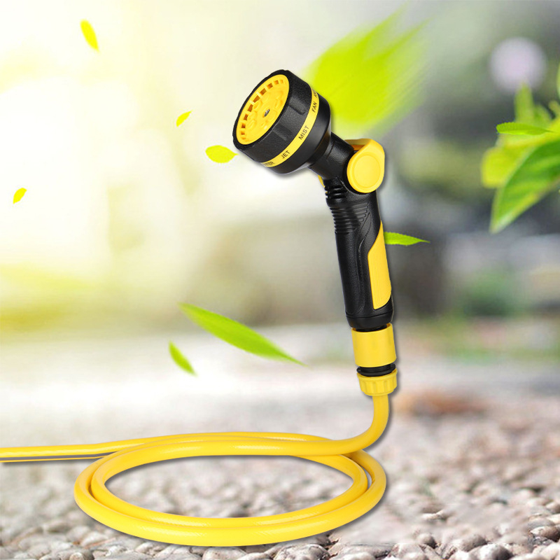 Pistol de udare pentru grădină, 10 funcții, pentru udare și spălare auto