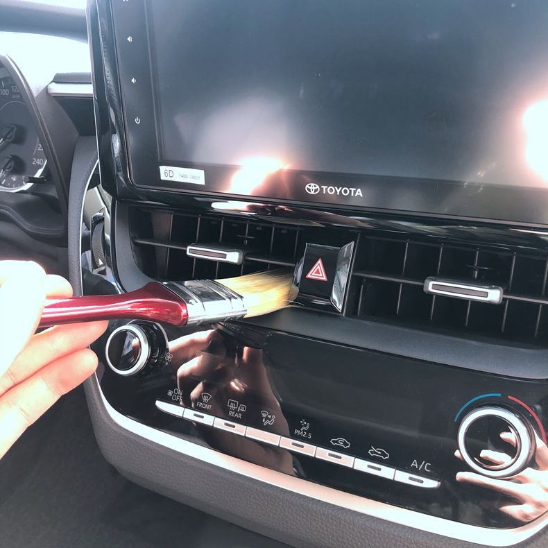 Set četkica za čišćenje otvora automobilske klimatizacije – 1,5 inča, 1 inč, 0,5 inča