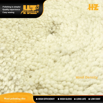 HAIZAN вълнен полиращ диск – тип: Wooling пан, материал: вълна, персонализируем