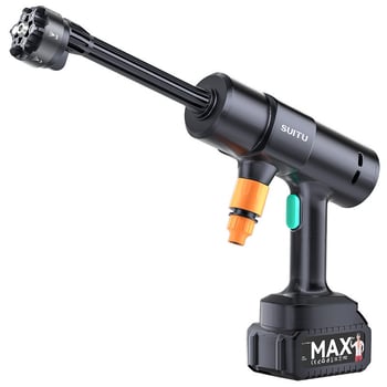 Spălător auto fără fir cu presiune înaltă, baterie Li-ion reîncărcabilă 7,4V, 60W, furtun 10 m, debit 20 L/min