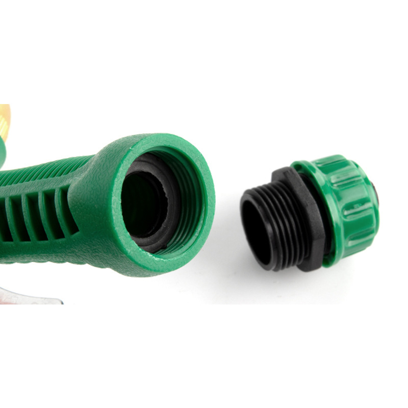 Visokotlačna vodena pištolj za pranje auta s glavom od legure i drškom od inženjerske plastike; raspršivanje na udaljenost 5–10; tlak vode 200; pogodno za pranje auta, zalijevanje cvijeća, vrtlarstvo i kućno čišćenje