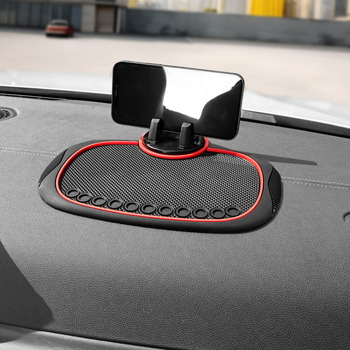 Automobilska protuklizna podloga za telefon i središnju konzolu — 3-u-1 podloga za pohranu, PVC materijal, brend An youchi, prilagodba dostupna, ispis logotipa