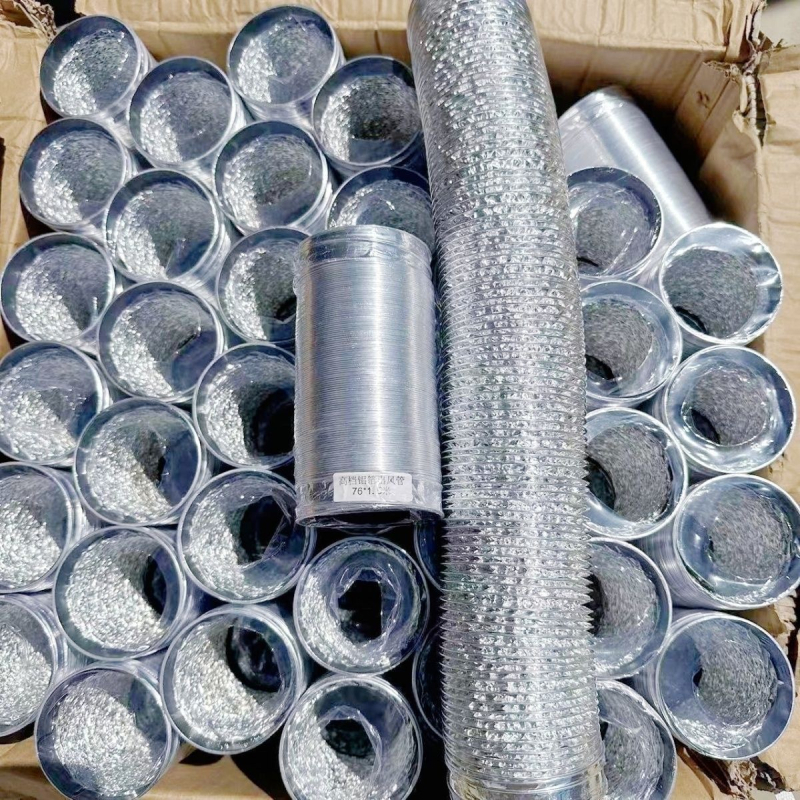 Diesel grijani parkirni grijač – izlazna cijev zraka od aluminijske folije, ispušna cijev, cijev toplog zraka — kompatibilan s grijanje na drva