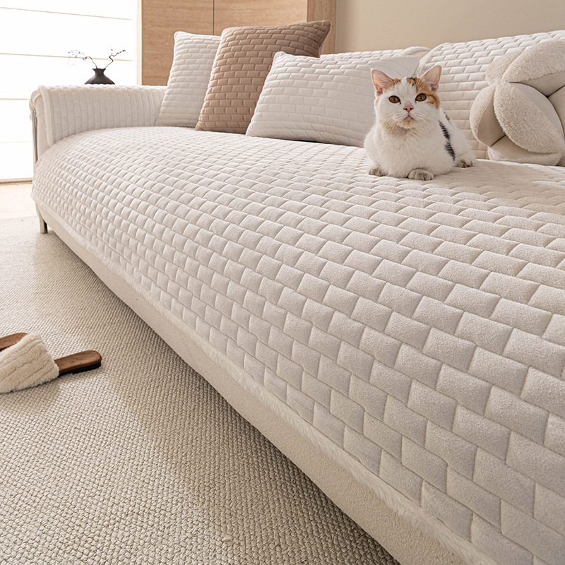 Μαξιλάρι καναπέ από κρυσταλλικό βελούδο, μίνιμαλιστικό στυλ, σχέδιο: πλέγμα, κατάλληλο για κάθε καναπέ, μοντέλο: τύπος υφάσματος μαξιλαριού (Υλικό: Κρυσταλλικό βελούδο; Σχέδιο: Πλέγμα; Στυλ: Μίνιμαλιστικό; Κατάλληλο: Για κάθε καναπέ; Μοντέλο: Τύπος υφάσματ