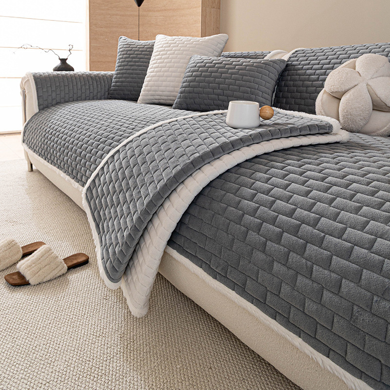 Μαξιλάρι καναπέ από κρυσταλλικό βελούδο, μίνιμαλιστικό στυλ, σχέδιο: πλέγμα, κατάλληλο για κάθε καναπέ, μοντέλο: τύπος υφάσματος μαξιλαριού (Υλικό: Κρυσταλλικό βελούδο; Σχέδιο: Πλέγμα; Στυλ: Μίνιμαλιστικό; Κατάλληλο: Για κάθε καναπέ; Μοντέλο: Τύπος υφάσματ