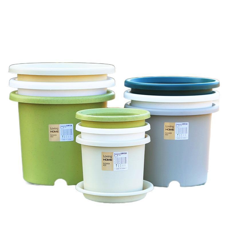 Cvjetni lonac četiri godišnja doba u nordijskom minimalističkom stilu, kreativni duboki Deepot lonac, veliki balkon za pothos, plastični