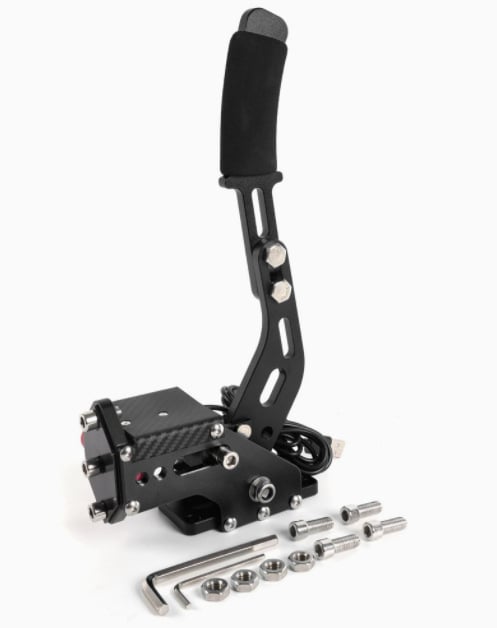 Дрифт ръчна спирачка за симулатори на състезателни игри HB019, универсална съвместимост, алуминиева сплав