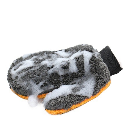 Rukavice za pranje automobila – plišane medvjeđe šape, Coral Fleece materijal, brend Plush bear paw