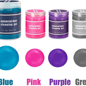 Гел за почистване на интериора на автомобила – премахване на петна, мека гел формула, 160 g (Vioview)