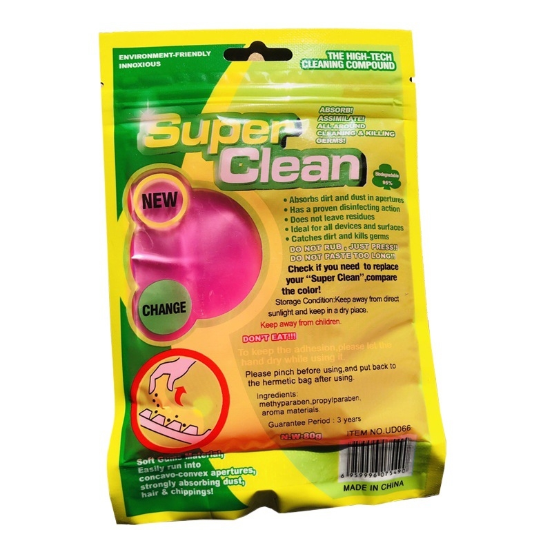 Κόλλα καθαρισμού πληκτρολογίου – κατάλληλη για φορητό υπολογιστή, κινητό τηλέφωνο, υπολογιστή και ψηφιακή κάμερα | OEM παραγωγή | συσκευασία σε PP σακούλα