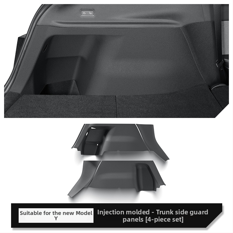 Zunduo Ochranný práh dverí Tesla Model Y s pedálom Anti-Kick pre automatickú prevodovku