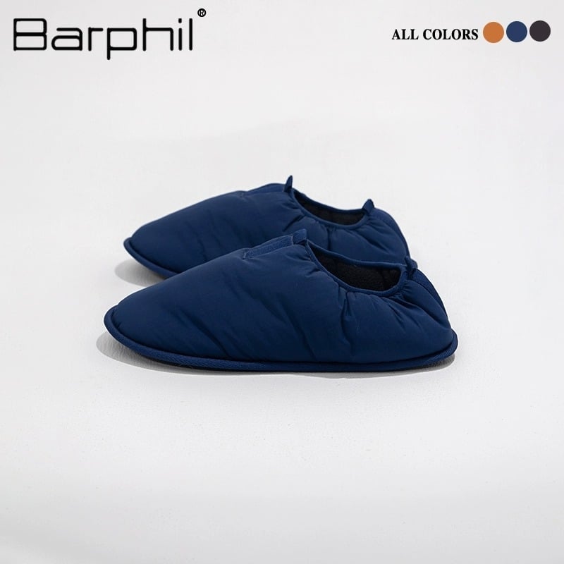 Barphil Unisex εσωτερικές παντόφλες - Αντιολισθητικές, Θερμές, Ανθεκτικές στη φθορά, Με επένδυση φλίς, Slip-On