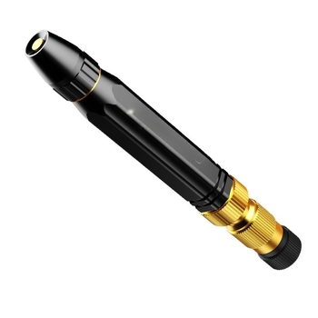 Duș telescopic pentru udare cu presiune înaltă, corp din aliaj, duză din aliaj, mâner cu presiune