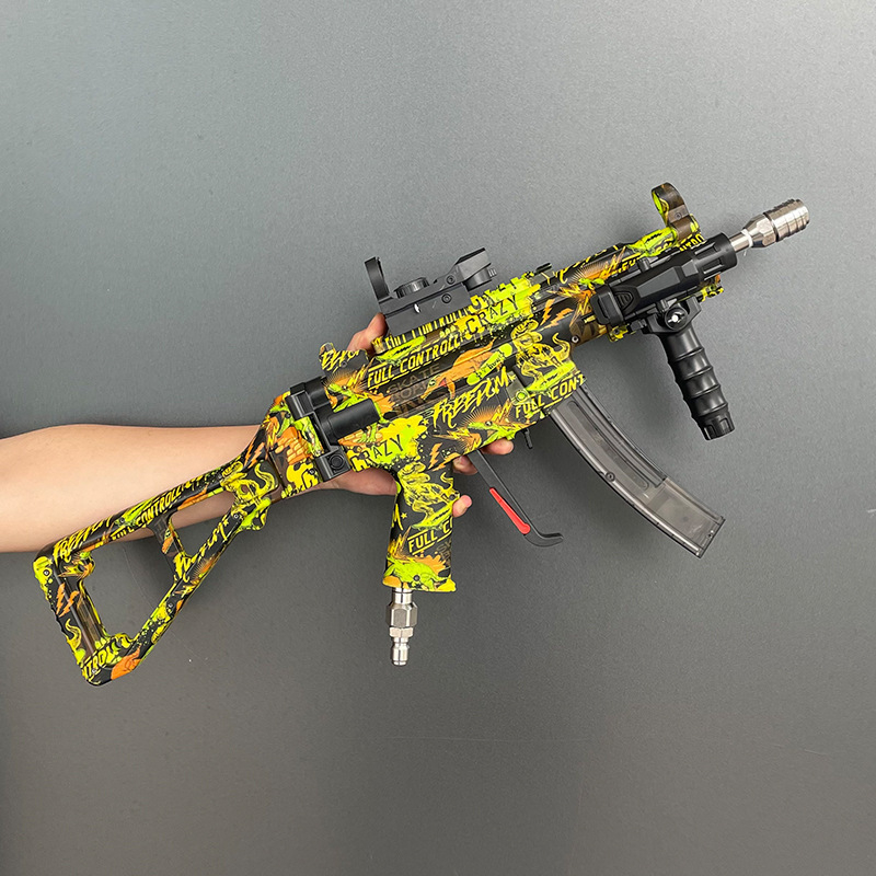 Magasnyomású autómosó pisztoly rozsdamentes fejjel, műanyag fogantyúval, 4500 psi, permetezési távolság 5–10 m