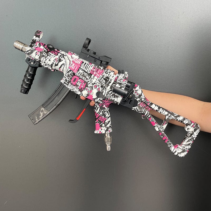 Magasnyomású autómosó pisztoly rozsdamentes fejjel, műanyag fogantyúval, 4500 psi, permetezési távolság 5–10 m