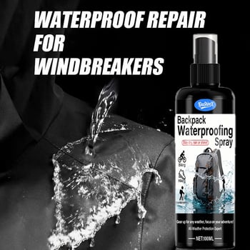 Спрей за водоустойчива обработка на раница, дрехи, обувки, шапка и чадър – 120 g, марка kineshinex, одобрена частна марка