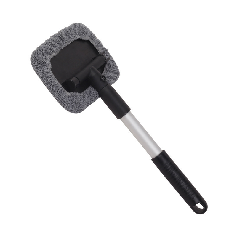 Izvlačna četka za čišćenje stakla automobila s aluminijskim štapom i mikrofiber glavom (tijelo ABS/PVC/PP)