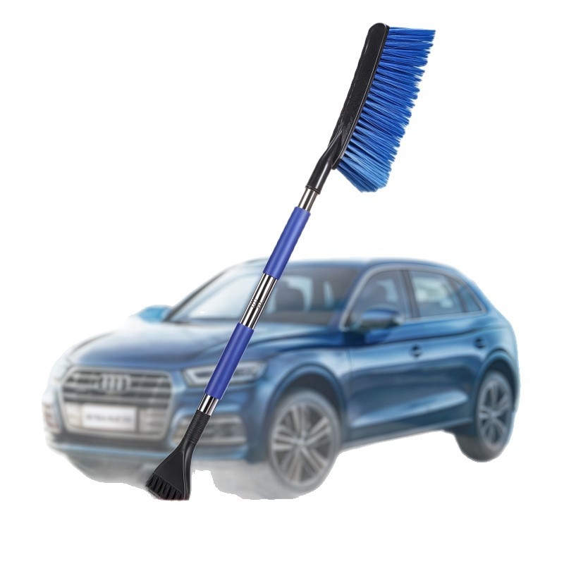 Huatu auto snježna četka – nehrđajući čelik, odmrzivač prozora, škrabica leda