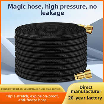 Telescopický vysokotlaký vodný had so striekacou pištoľou, vnútorný priemer 6 mm, materiál TPE, Shane