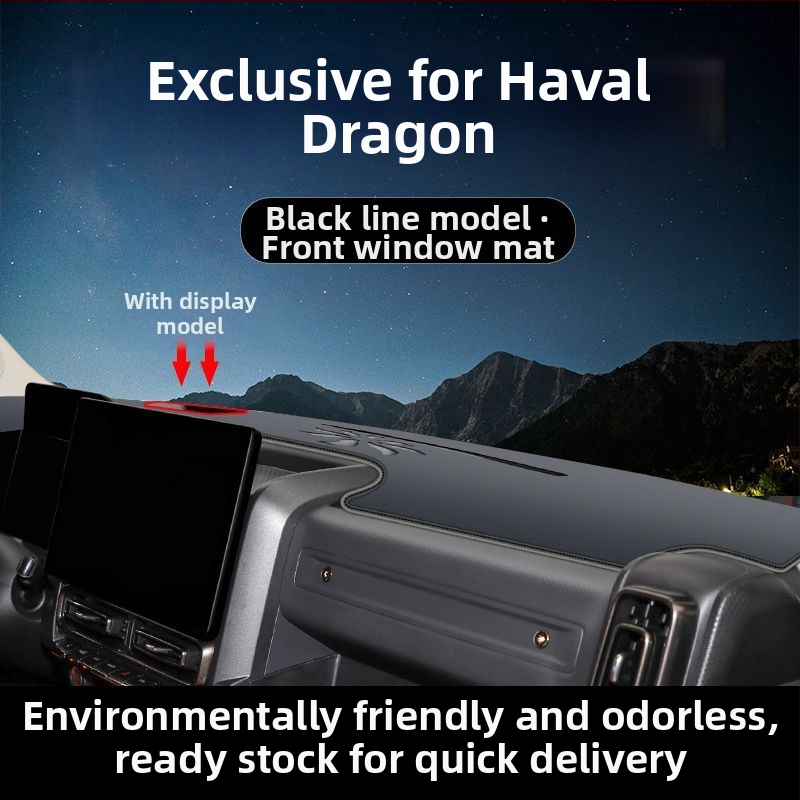 Haval Raptor unutarnje podloge: set podložaka za središnju konzolu i ploču instrumenta, zaštita od sunca i protuklizni dizajn