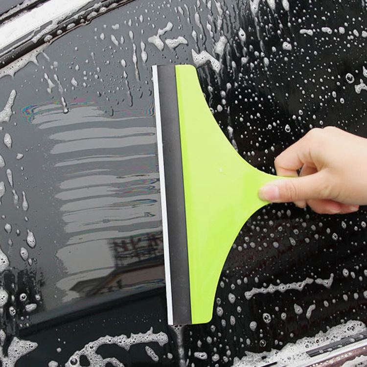 Kétoldalas műanyag ablaküveg tisztító kendő autóhoz – nedves és száraz tisztítás, kézi eszköz