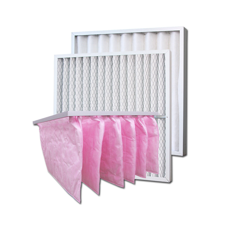 Pengkai Keskse kliimaseadme kottfiltrid – mitte-kanga materjal, keskmise-kõrge efektiivsus, tolmu eemaldamine ja puhastamine (plaat-tüüpi filtrid)