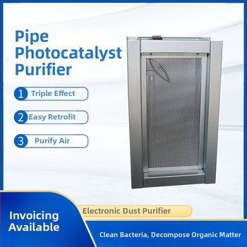 Õhu puhastaja: toru tüüpi katalüütiline puhastaja, kõrgepinge koronatehnoloogia