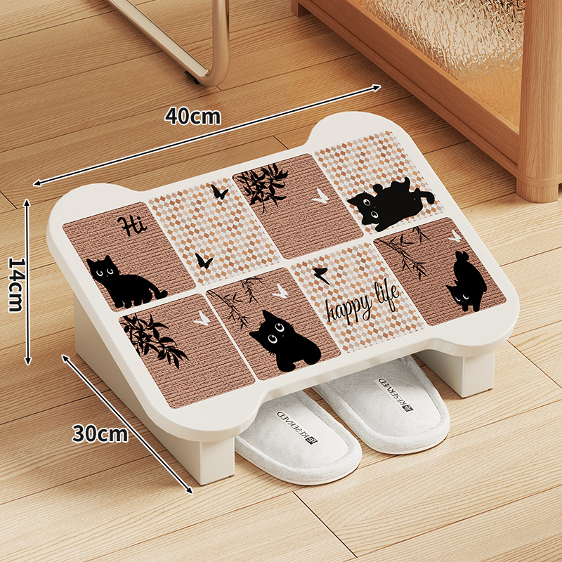 Podloga za stopala za uredsku radnu postaju, moderne minimalistički dizajn, konstrukcija od guste ploče i drvenim jezgramom (Model 2236199459588147840)