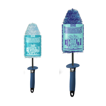 Autómosó kefe rendkívül puha sörtékkel, anyagok: PP + TPE + magas rugalmú szálak; márka: Qili Its Power; testreszabás elérhető.