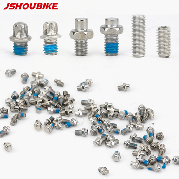 Planinski bicikl pedale protivklizni bodlji, čelik, 3 dodatna prilagodba, 4 mm Torx ključ, model: Anti-slip nails