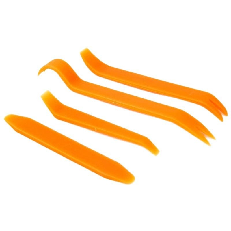 Plastični alat za unutrašnjost automobila i demontažu audio sustava (jednodijelni oblik; PP materijal; pozicija navigacijskog zaslona; opći automobilski modeli)