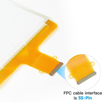 DJ080PA-01A 55-pin dodirni zaslon za navigaciju Chevrolet MyLink, kaljeno staklo