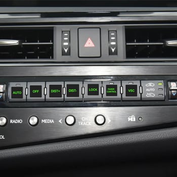 Svijetle naljepnice za tipke automobila – PVC, otporne na visoke i niske temperature, za otvor zraka i središnju kontrolnu jedinicu, univerzalna kompatibilnost