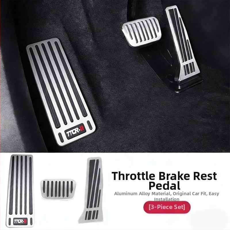 Podložka pedálu z hliníkovej zliatiny pre L90/L60 – protišmykové interiérové dekoratívne príslušenstvo pre automatickú prevodovku