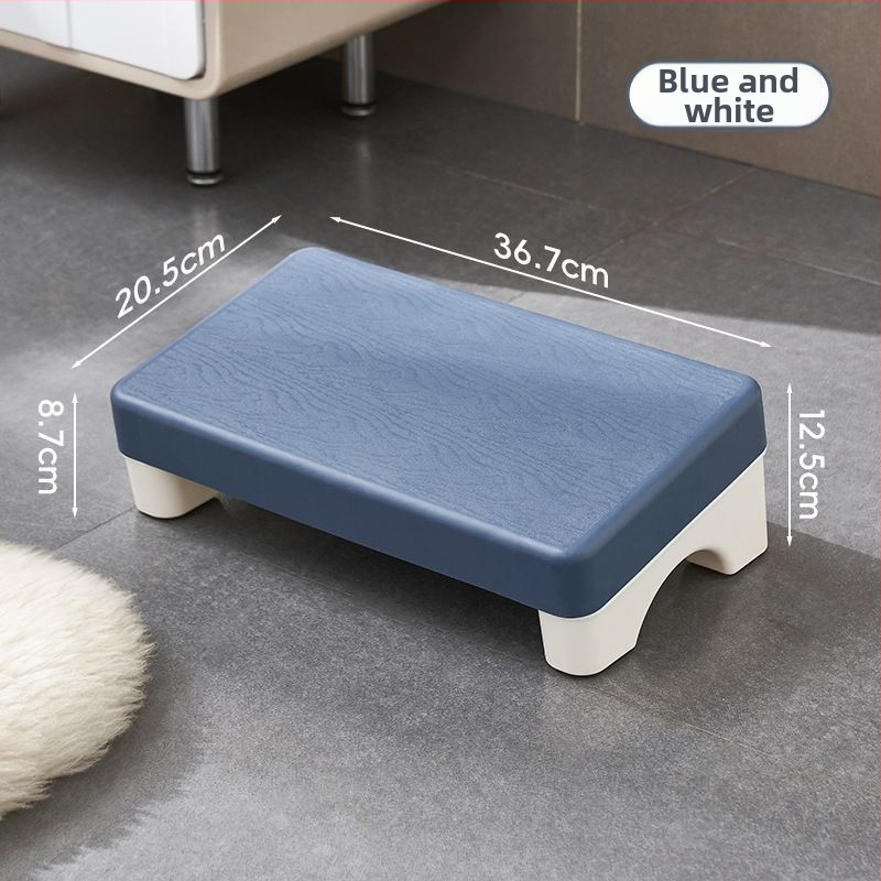 Podložka pod nohy do kancelárie – plastová, jednoduchý moderný dizajn, podpora na oddych, vhodná do pracovne a na pohovku