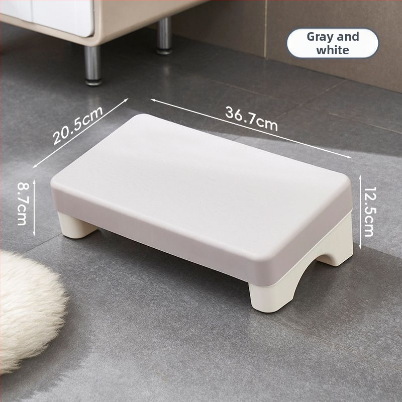 Podložka pod nohy do kancelárie – plastová, jednoduchý moderný dizajn, podpora na oddych, vhodná do pracovne a na pohovku