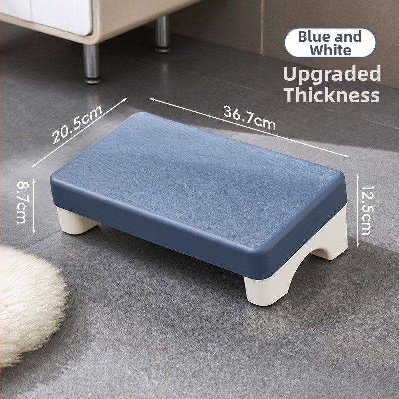 Podložka pod nohy do kancelárie – plastová, jednoduchý moderný dizajn, podpora na oddych, vhodná do pracovne a na pohovku