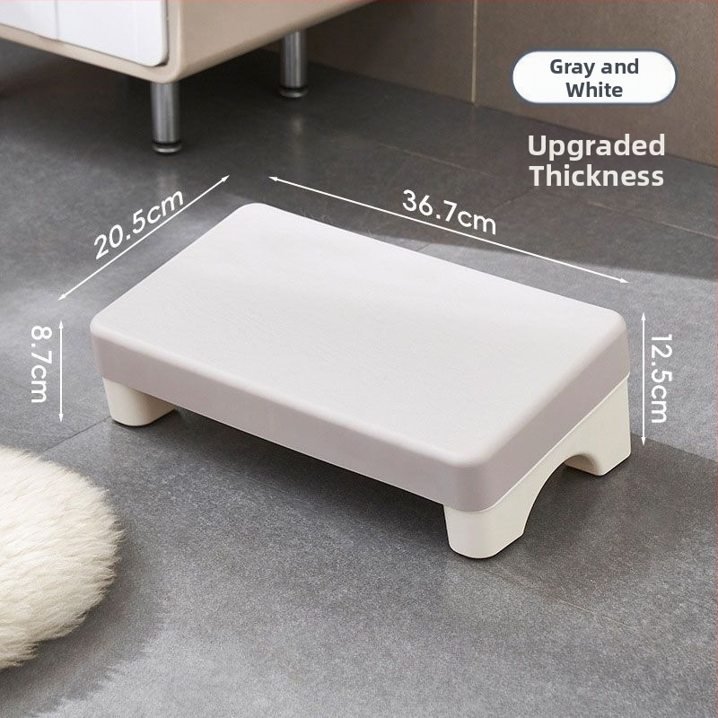 Podložka pod nohy do kancelárie – plastová, jednoduchý moderný dizajn, podpora na oddych, vhodná do pracovne a na pohovku