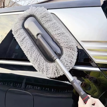Proširiva mekana četka za pranje automobila, ne grebe lak, nježan plišani aplikator za vosak