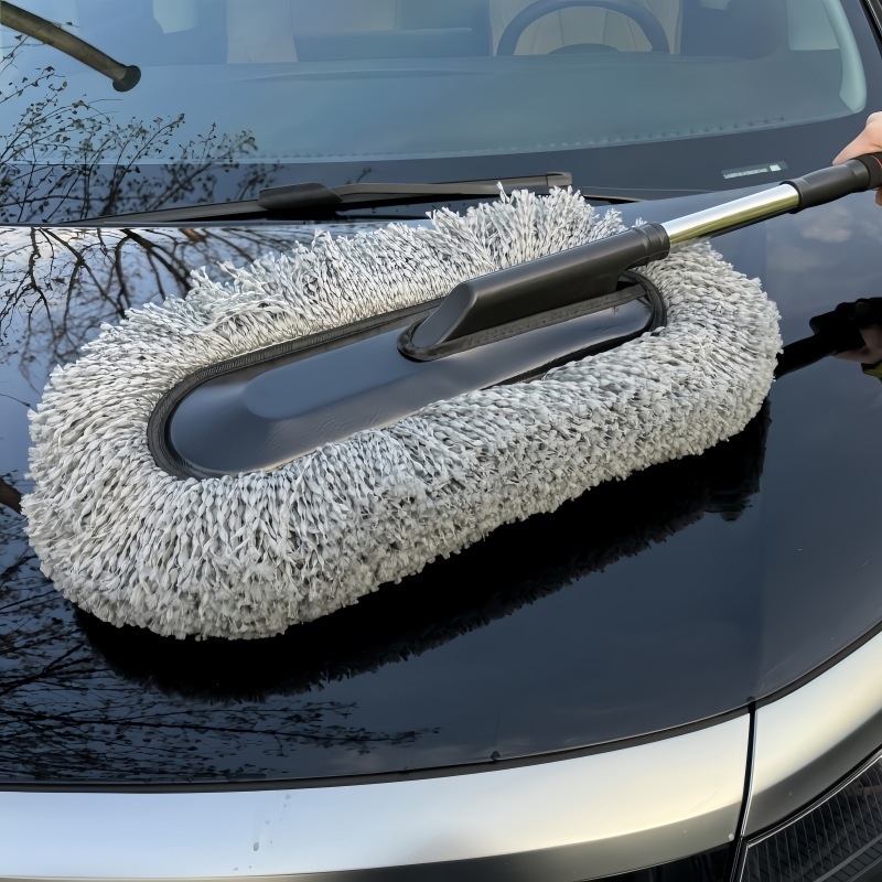 Proširiva mekana četka za pranje automobila, ne grebe lak, nježan plišani aplikator za vosak