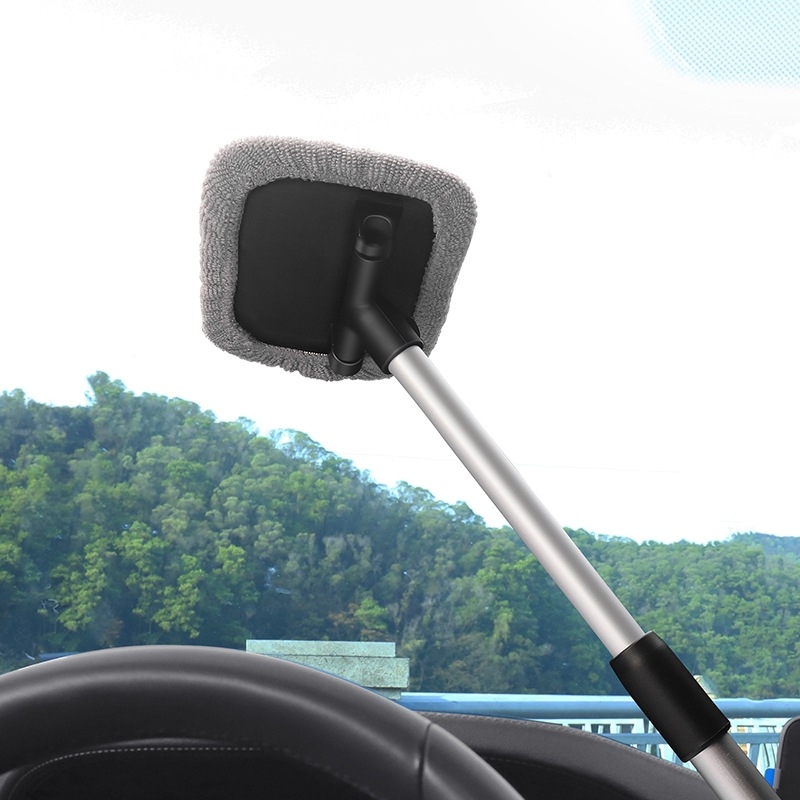 Četka za čišćenje prednjeg vjetrobranskog stakla automobila — ABS, mikrovlakno i aluminijska legura; Marka: Jiu yimu; Vrsta: četka za pranje automobila