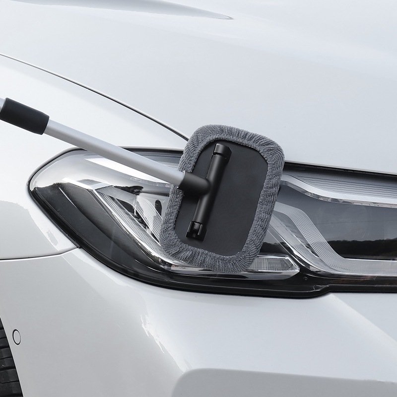 Četka za čišćenje prednjeg vjetrobranskog stakla automobila — ABS, mikrovlakno i aluminijska legura; Marka: Jiu yimu; Vrsta: četka za pranje automobila