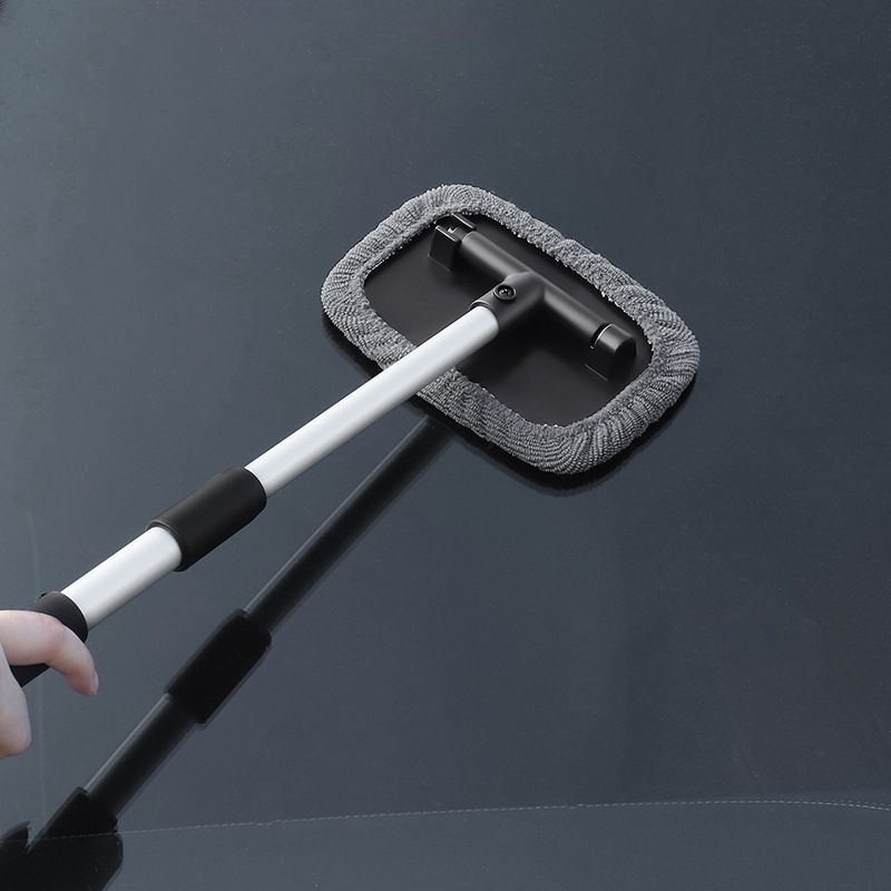 Četka za čišćenje prednjeg vjetrobranskog stakla automobila — ABS, mikrovlakno i aluminijska legura; Marka: Jiu yimu; Vrsta: četka za pranje automobila
