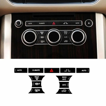Unutarnja naljepnica za gumb načina klimatizacije Range Rover Sport 2013–2017, Che Anchi, ABS i nehrđajući čelik, model 0904