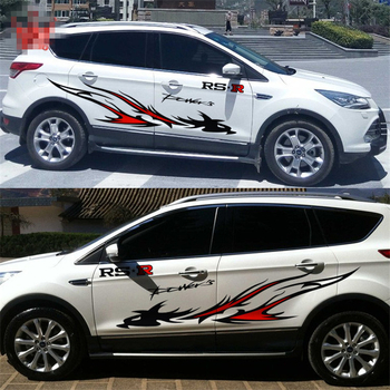 Naljepnica za karoseriju automobila s dizajnom plamenog zmaja za sveobuhvatno pokrivanje vozila; materijal: naljepnica; ljepilo: super snažno; tip: 222; serija: 22