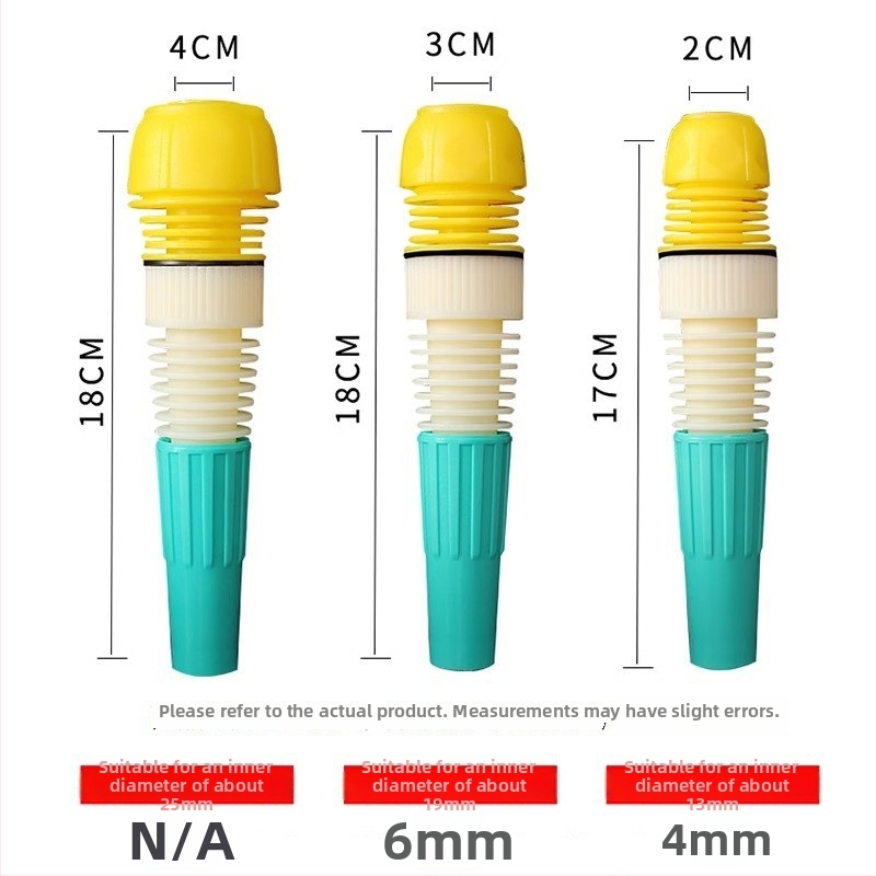 Záhradný zavlažovací rozstrekovač – hlava rozstrekovača pre hadicu a vodná pištoľ na zavlažovanie záhrady a zeleniny (Kód produktu: Al891865519567; pripojenie hadice; hlava sprinkleru; vodná pištoľ)
