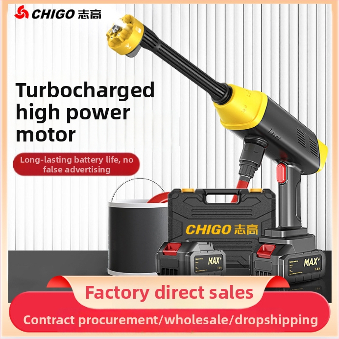 Zhigao L3 Bezdrôtový Prenosný Vysokotlaký Čistič Auta So Štetkou